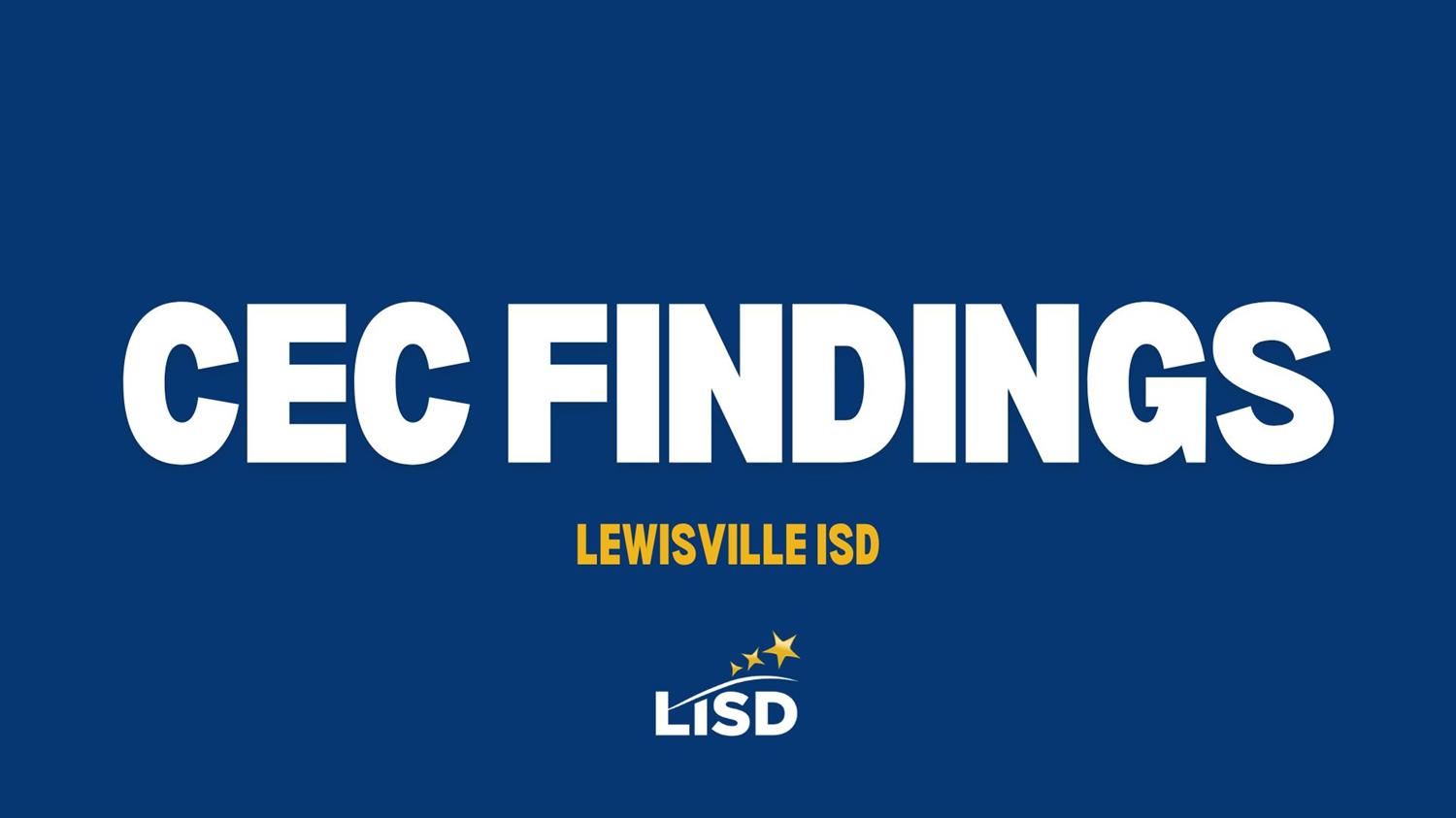 CEC Findings